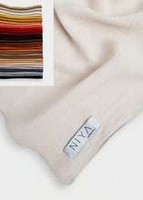 Load image into Gallery viewer, YELIA Foulard Jazz "Beige rouge brun"