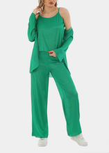 Load image into Gallery viewer, Emerald green 3 piece set