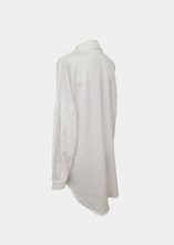 Charger l&#39;image dans la galerie, Chemise gaufrée Blanc
