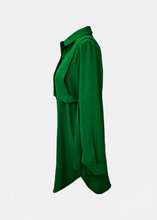 Load image into Gallery viewer, Green shirt tunic