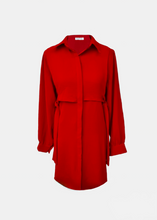 Load image into Gallery viewer, Red shirt tunic