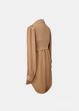 Load image into Gallery viewer, Caramel shirt tunic