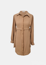 Load image into Gallery viewer, Caramel shirt tunic