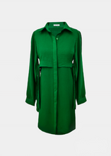 Load image into Gallery viewer, Green shirt tunic