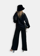 Load image into Gallery viewer, CHARA Black Knitted Cardigan Set