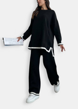 Load image into Gallery viewer, Knitted set Black