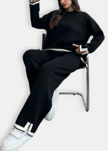 Load image into Gallery viewer, Knitted set Black