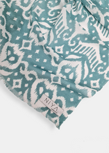 Load image into Gallery viewer, ZAIMA Linen scarf with ethnic patterns