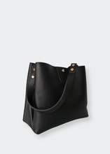 Load image into Gallery viewer, OVATA Large Bucket Bag Black