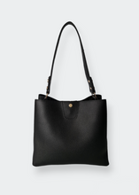 Load image into Gallery viewer, OVATA Large Bucket Bag Black
