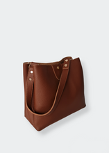 Load image into Gallery viewer, OVATA Large Bucket Bag Brown