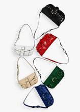 Load image into Gallery viewer, JONC Croc baguette bag