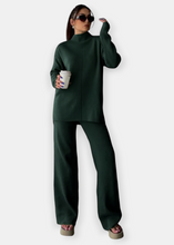 Load image into Gallery viewer, ALYA Dark Green Mesh Set