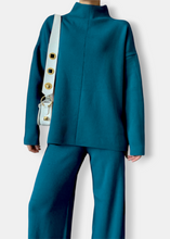 Load image into Gallery viewer, ALYA Petrol Blue Mesh Set