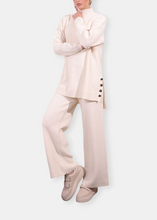 Load image into Gallery viewer, VEGA Cream White Button Knit Set