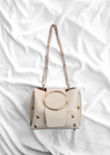 Load image into Gallery viewer, Sac seau à bandoulière Beige
