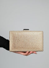 Load image into Gallery viewer, Sac de soirée avec strass Doré gold