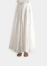 Charger l'image dans la galerie, Jupe froissé Blanc