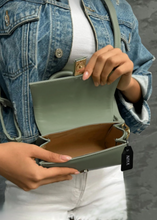 Load image into Gallery viewer, MEISSA Sac mini à bandoulière Vert menthe