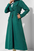 Load image into Gallery viewer, ENA Trench fluide Vert émeraude