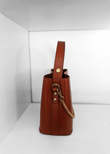 Load image into Gallery viewer, Sac seau à anse Tabac
