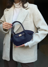 Load image into Gallery viewer, NUNKI Dark Blue Bucket Bag