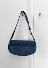 Load image into Gallery viewer, Sac baguette Bleu jeans