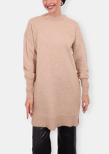 Load image into Gallery viewer, MIRAM Beige Mesh Tunic