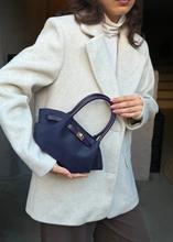 Load image into Gallery viewer, NUNKI Dark Blue Bucket Bag