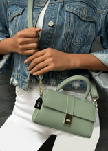 Load image into Gallery viewer, MEISSA Sac mini à bandoulière Vert menthe