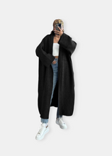 Load image into Gallery viewer, MIZAR Long cardigan Black