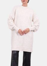 Load image into Gallery viewer, MIRAM Cream White Mesh Tunic