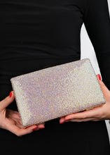 Load image into Gallery viewer, Sac de soirée avec strass Cuivré gold