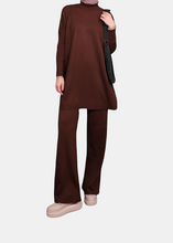 Load image into Gallery viewer, SARIN Light Knit Set Brown
