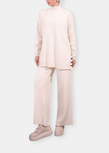 Load image into Gallery viewer, VEGA Cream White Button Knit Set