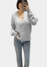 Load image into Gallery viewer, SYRMA Cardigan Grey