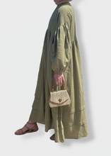 Load image into Gallery viewer, Robe Mousseline Vert