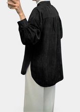 Load image into Gallery viewer, Chemise Noir fumé