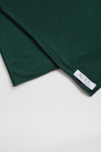 HEBE Foulard Jersey coton "blue green"