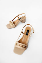 Load image into Gallery viewer, MAROLO Nude heeled sandals