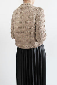 CATO Pull en maille Taupe