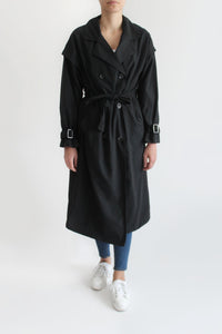 DORIA Trench-coat Noir