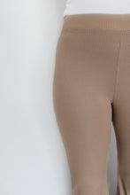 Load image into Gallery viewer, MALVY Flared leggings pants Caramel