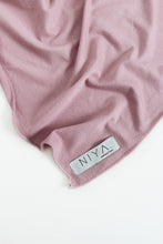 Charger l&#39;image dans la galerie, HEBE foulard Jersey coton &quot;purple pink&quot;
