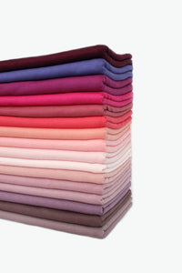 HEBE foulard Jersey coton "purple pink"