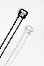 Load image into Gallery viewer, LUNA Belt Transparent White | Black