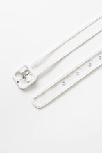 Load image into Gallery viewer, LUNA Belt Transparent White | Black