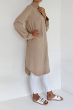 Load image into Gallery viewer, HYMAS Taupe Blouse