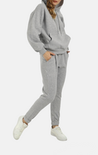 Load image into Gallery viewer, COSO Hoodie & jogger tracksuit Heather gray