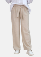 Load image into Gallery viewer, FILAO Straight Trousers Beige